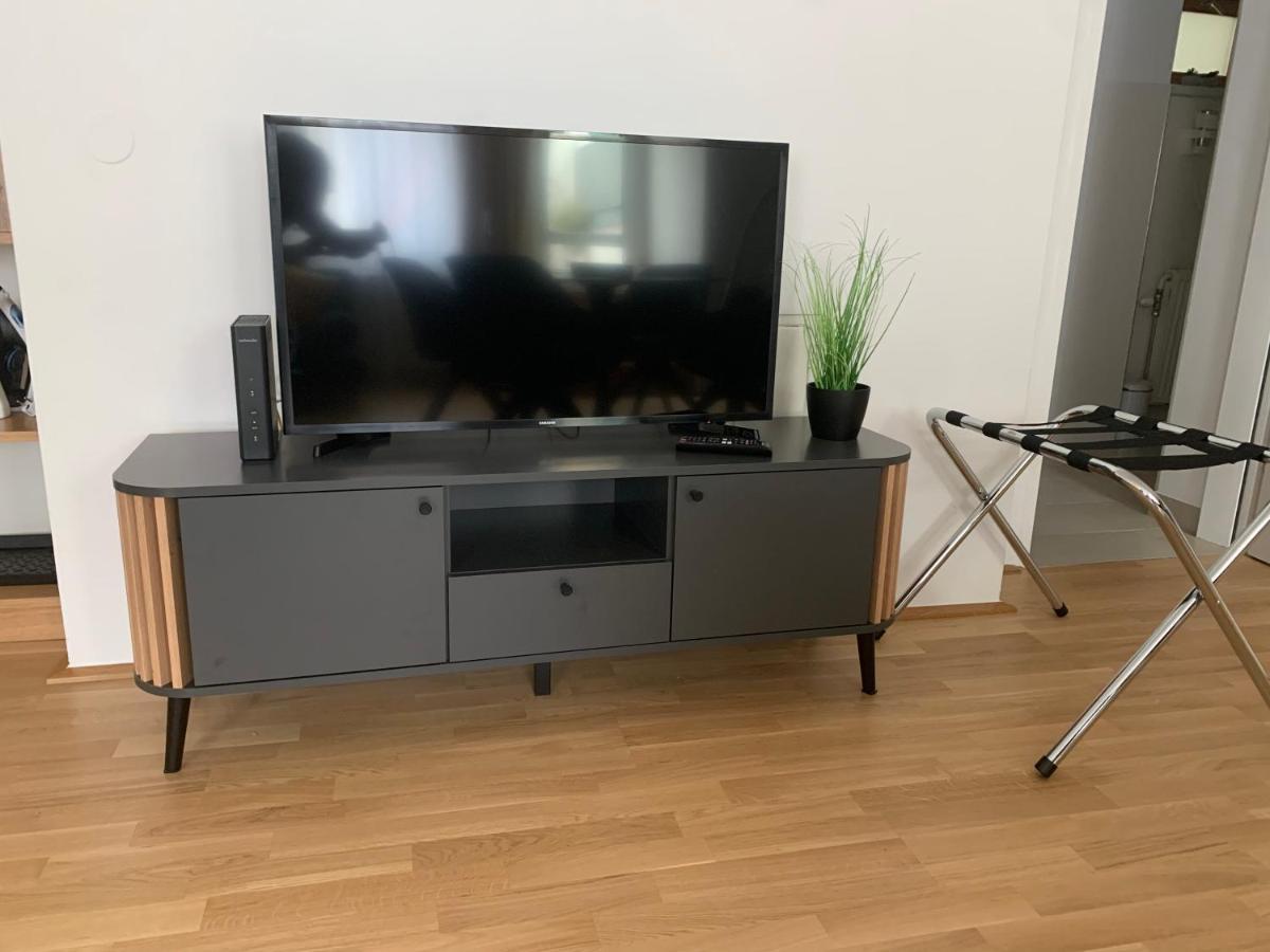 Air-Conditioned, Quiet Apartment With A Terrace In Center Of St Poelten - Smart Tv سانت بولتن المظهر الخارجي الصورة